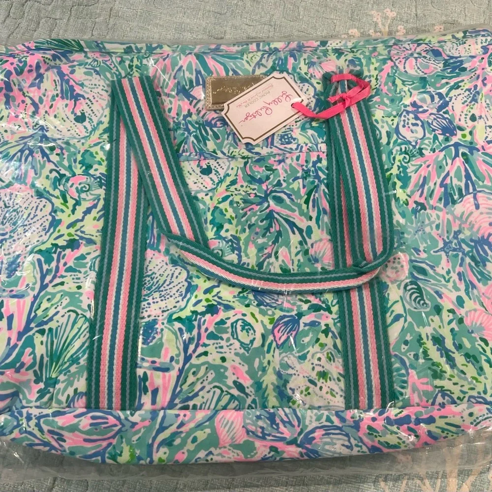Lilly Pulitzer Soleil It On Me Picnic Cooler Tote Bag